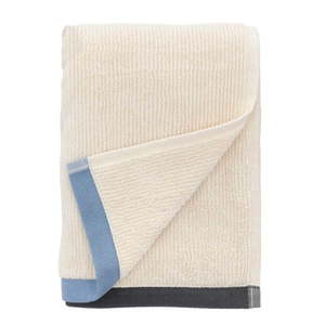 Modro-béžový bavlnený uterák 50x100 cm Contrast - Södahl vyobraziť