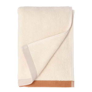 Hnedo-béžový bavlnený uterák 50x100 cm Contrast - Södahl vyobraziť