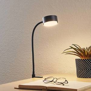 Lindby Lindby Kaylou upínacia LED lampa flexibilná čierna vyobraziť