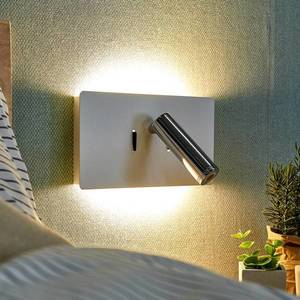 Lucande Nástenné LED svietidlo Elske s lampou na čítanie vyobraziť