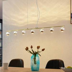 Lucande Lucande Kilio závesné LED svietidlo 7-pl. zlatá vyobraziť