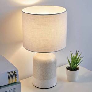 Pauleen Pauleen Sandy Glow stolová lampa, biela/béžová vyobraziť