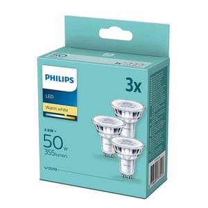 Philips Philips LED reflektor GU10 4, 6W 2.700 K, 3ks vyobraziť