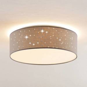 Lindby Lindby Ellamina stropné LED, 40 cm, svetlo-sivá vyobraziť