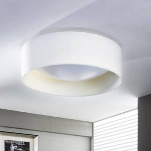 Lindby Stropné LED svietidlo Franka biele 41, 5 cm vyobraziť