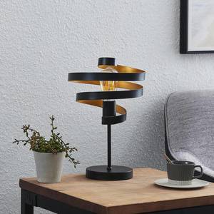 Lindby Lindby Colten stolná lampa, čierna, zlatá vyobraziť