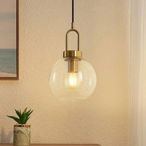 Lucande Lucande Nalian závesná lampa sklenené, číra vyobraziť
