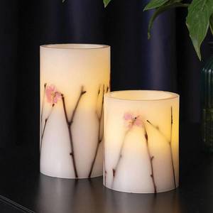 Pauleen Pauleen Shiny Blossom Candle LED sviečka 2 kusy vyobraziť