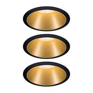Paulmann Paulmann Cole bodové LED, zlato-čierne súprava 3 vyobraziť
