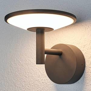 Lucande Antracitové vonkajšie nástenné LED svietidlo Fenia vyobraziť