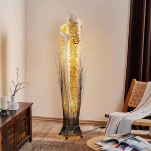 Woru Exotická stojaca lampa YUNI 150 cm vyobraziť