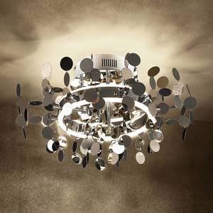 Lucande Lucande Glimmo stropné LED svetlo, chróm vyobraziť