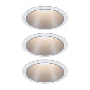 Paulmann Paulmann Cole bodové LED, striebro-biele 3 kusy vyobraziť