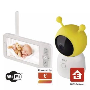 EMOS GoSmart Otočná detská opatrovateľka s monitorom a WiFi H4052 vyobraziť