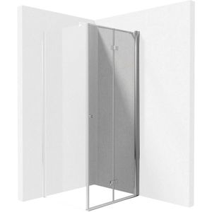 DEANTE - Kerria plus chróm - Sprchové dvere bez stenového profilu, systém Kerria Plus, 70 cm - skladacia KTSX047P vyobraziť