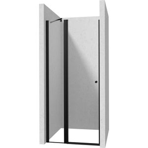 DEANTE - Kerria Plus nero sprchové dvere bez stenového profilu, 90 cm - výklopné KTSUN41P vyobraziť