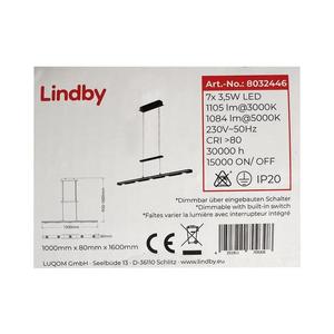 Lindby Lindby - LED Stmievateľný luster na lanku NAIARA 7xLED/4W/230V vyobraziť