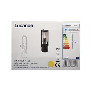Lucande Lucande - Vonkajšia lampa BRIENNE 1xE27/15W/230V IP54 vyobraziť