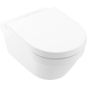 Villeroy & Boch ARCHITECTURA - WC misa bez okraju, závesný model, DirectFlush, 530x370x330 mm, biela Alpin CeramicPlus 4694R0R1 vyobraziť