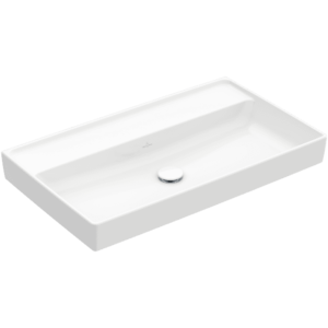 Villeroy & Boch COLLARO - Umývadlo na skrinku 800x470x160 mm, bez prepadu, biela Alpin 4A338301 vyobraziť