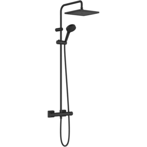 Hansgrohe Vernis Shape - Showerpipe 240 1jet EcoSmart 9 l, s termostatom, čierna matná 26429670 vyobraziť