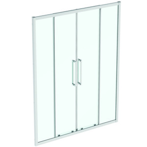 Ideal Standard i.life - Dvojité posuvné dvere 160 cm, lesklý chróm T4953EO vyobraziť