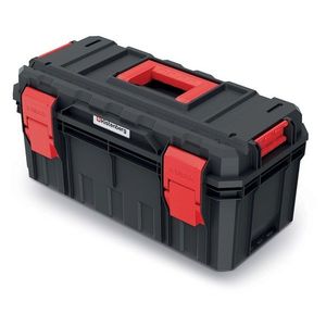 Kufr na nářadí XEBLOCCK PRO 55 x 28 x 26, 4 cm černo-červený vyobraziť