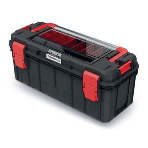 Kufr na nářadí XEBLOCCK SOLLID 65 x 28 x 31, 4 cm černo-červený vyobraziť