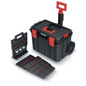 Kufr na nářadí MODIXX 53 x 35, 5 x 39 cm černo-červený vyobraziť