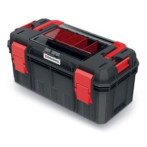 Kufr na nářadí XEBLOCCK SOLLID 55 x 28 x 26, 4 cm černo-červený vyobraziť
