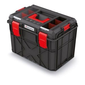 Kufr na nářadí XEBLOCCK LOG 54, 6 x 38 x 40, 7 cm černo-červený vyobraziť