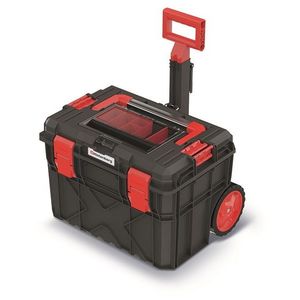 Kufr na nářadí XEBLOCCK ALLU LOG 54, 6 x 38 x 40 cm černo-červený vyobraziť