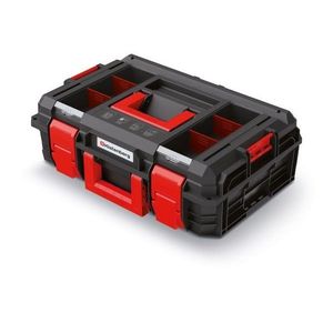Kufr na nářadí XEBLOCCK LOG 54, 6 x 38 x 19, 4 cm černo-červený vyobraziť
