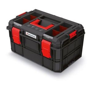 Kufr na nářadí XEBLOCCK LOG 54, 6 x38 x 30, 7 cm černo-červený vyobraziť