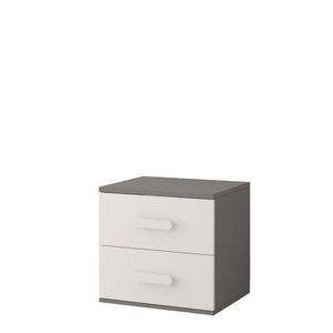 Nočný stolík SMYK 55 cm šedá/biela vyobraziť