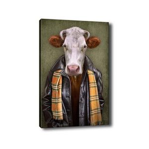 Obraz na plátne Cow portrait 50x70 cm vyobraziť