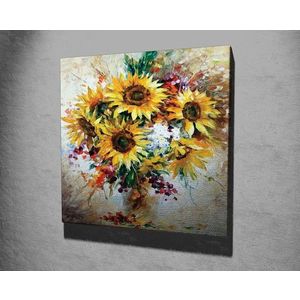 Obraz na plátne Sunflowers KC265 45x45 cm vyobraziť