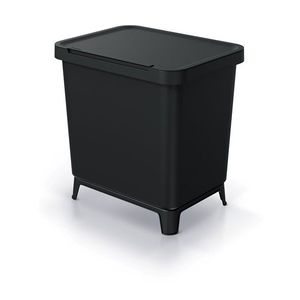 Odpadkový kôš SYSTEMO 2x10 l čierny vyobraziť