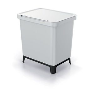 Odpadkový kôš SYSTEMO 2x10 L svetlo šedý vyobraziť