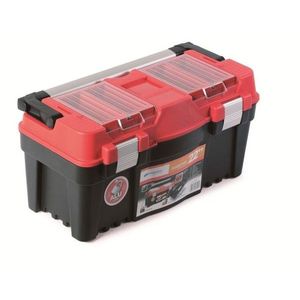 Kufr na nářadí TOPAPP 55 x 26, 7 x 27, 7 cm černo-červený vyobraziť