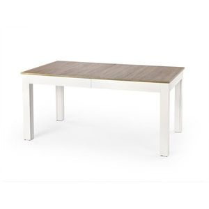 Rozkladací jedálenský stôl Severo dub sonoma/biela vyobraziť