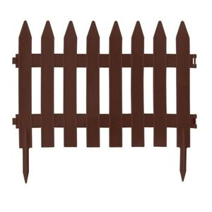 Záhradný plot Plot hnedý vyobraziť