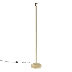 Klasická stojaca lampa mosadz bez tienidla - Simplo vyobraziť