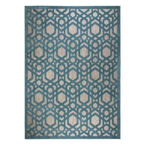 Modrý vonkajší koberec behúň 150x80 cm Oro - Flair Rugs vyobraziť