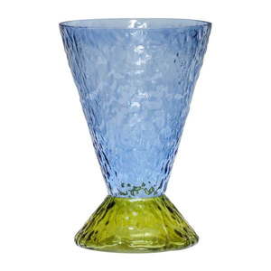 Sklenená ručne vyrobená váza Abyss - Hübsch vyobraziť