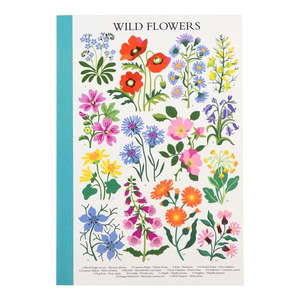 Zápisník 60 stránok formát A5 Wild Flowers – Rex London vyobraziť
