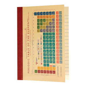 Zápisník Rex London Periodic Table, A6 vyobraziť