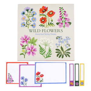 Poznámkové samolepky Wild Flowers - Rex London vyobraziť