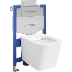 MEXEN/S - WC predstenová inštalačná sada Fenix XS-U s misou WC Teo, biela 6853385XX00 vyobraziť