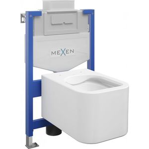 MEXEN/S - WC predstenová inštalačná sada Fenix XS-U s misou WC Elis, biela 6853391XX00 vyobraziť